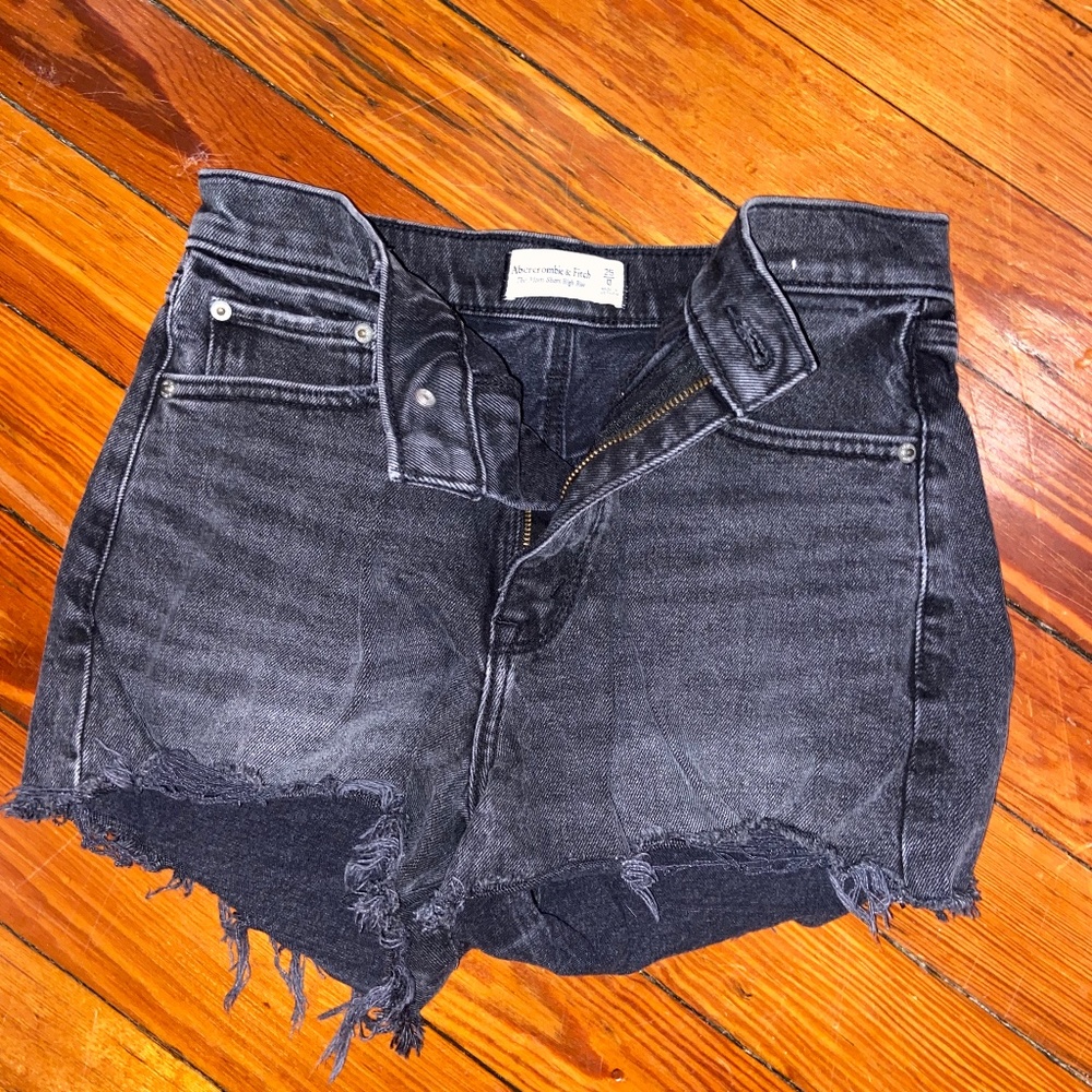 Abercrombie jean shorts